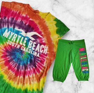 BNWOT! Myrtle Beach Lounge Top & Capri Set Bundle